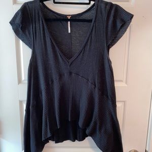 Free People flouncy top